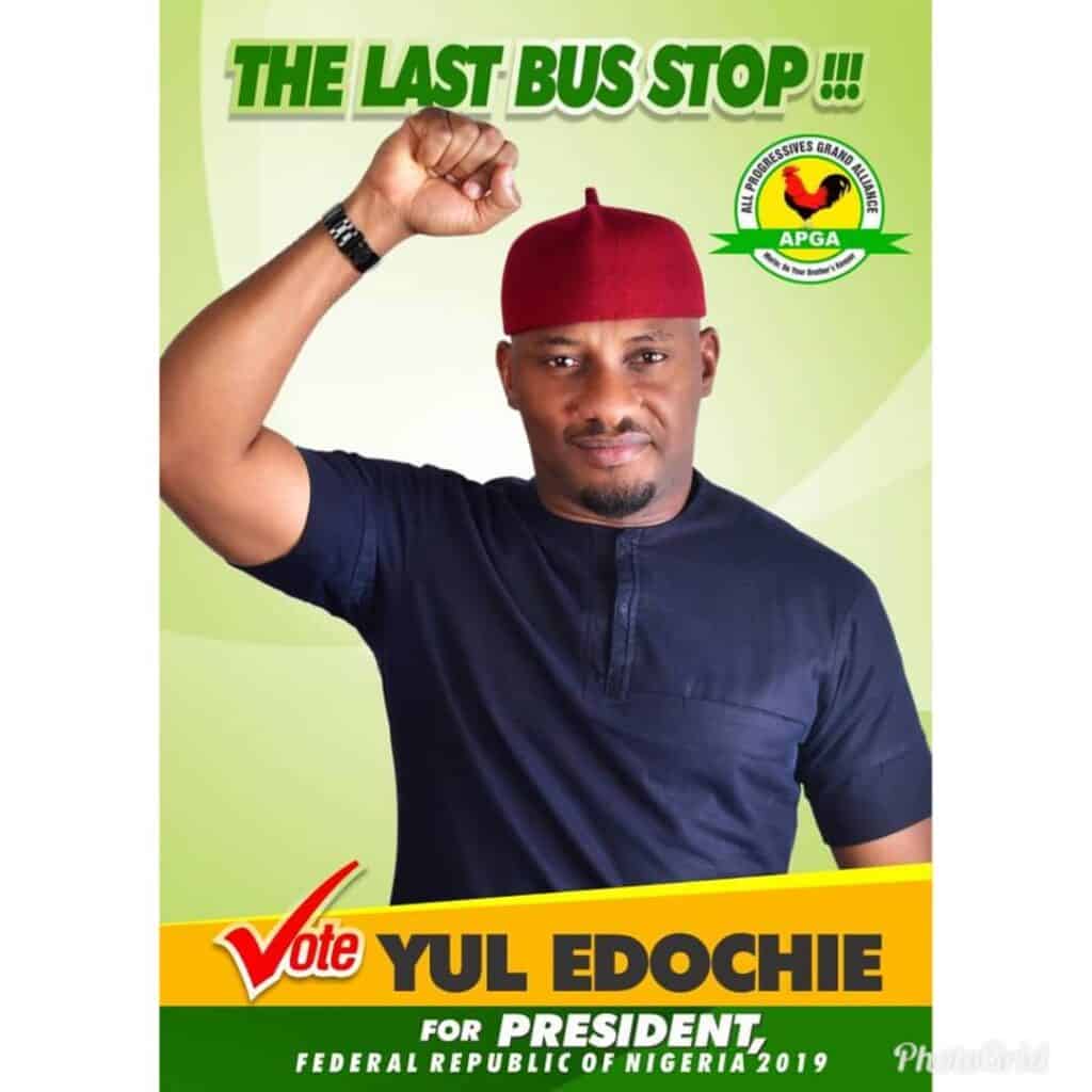 Yul Edochie Governorship election Presidential election