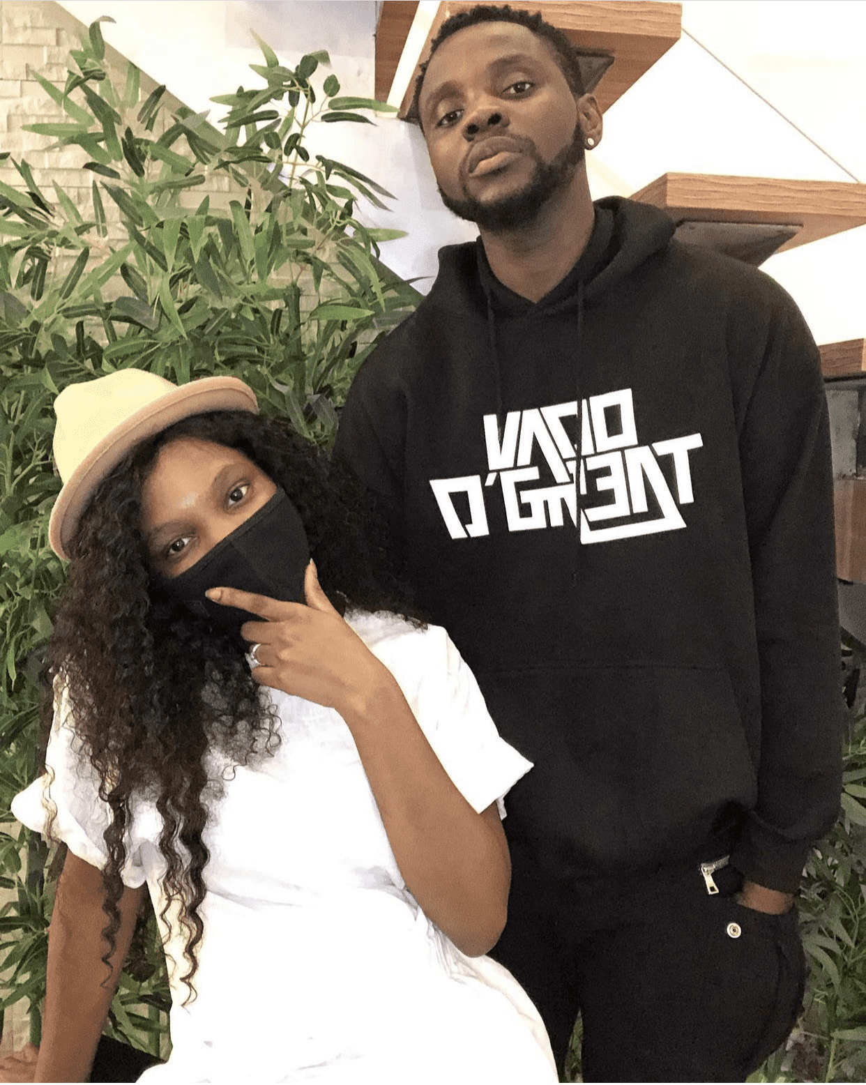 Kizz Daniel and Babymama